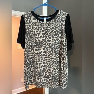 Cheetah Top - Size Large